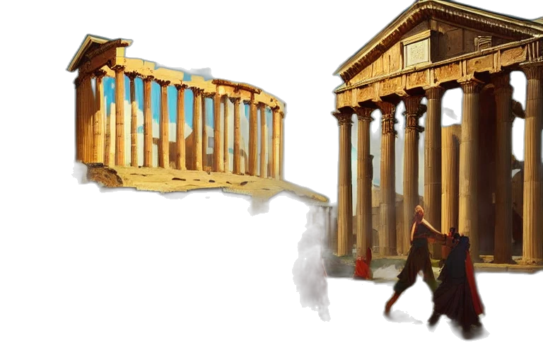 concept art, fantasy art, photorealistic, 3d render transparent PNG cut-out