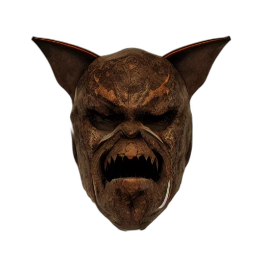 mask, face, creature, animal transparent PNG cut-out