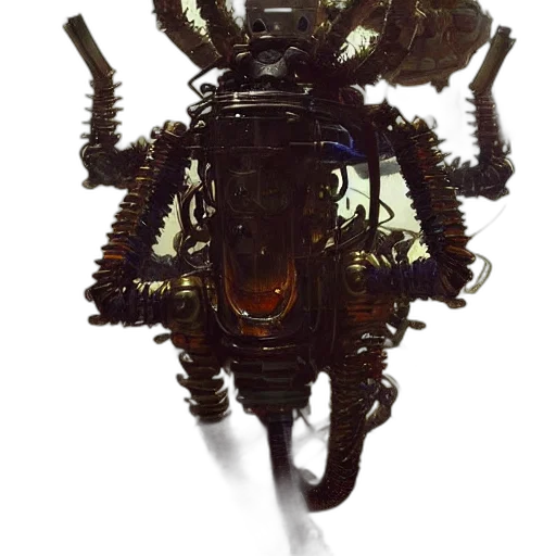 robot, creature, animal, weapon transparent PNG cut-out