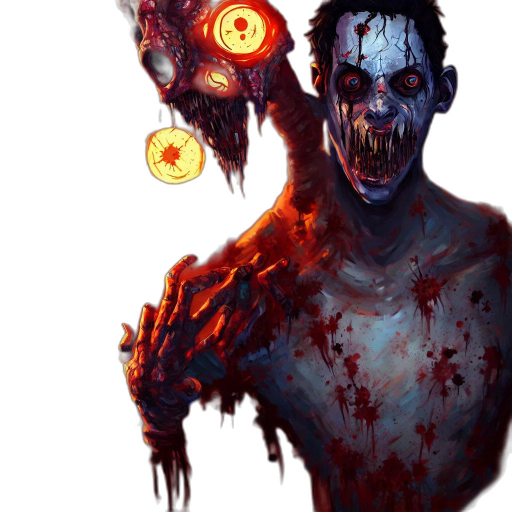 creature, mask, face, concept art transparent PNG cut-out
