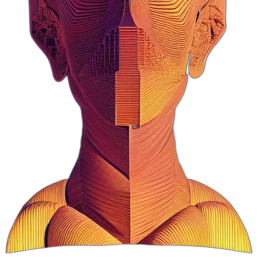 face, robot, mask, crown transparent PNG cut-out
