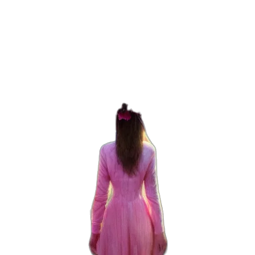 dress, hair, creature, jacket transparent PNG cut-out