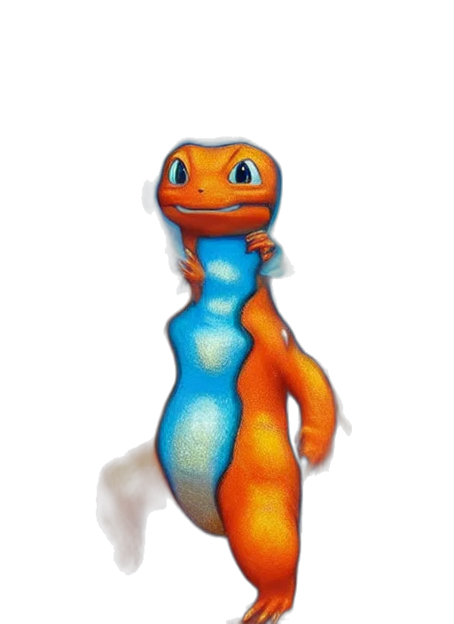 dragon, creature, animal, staff transparent PNG cut-out