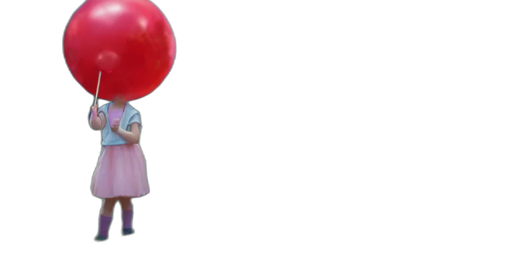 umbrella, dress, staff, 3d render transparent PNG cut-out
