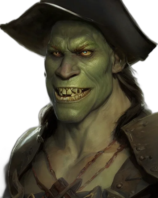 face, hat, creature, concept art transparent PNG cut-out