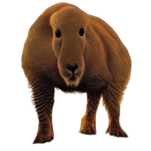 animal, creature, hair, face transparent PNG cut-out
