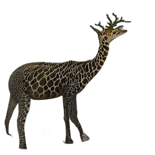 animal, crown, creature, staff transparent PNG cut-out