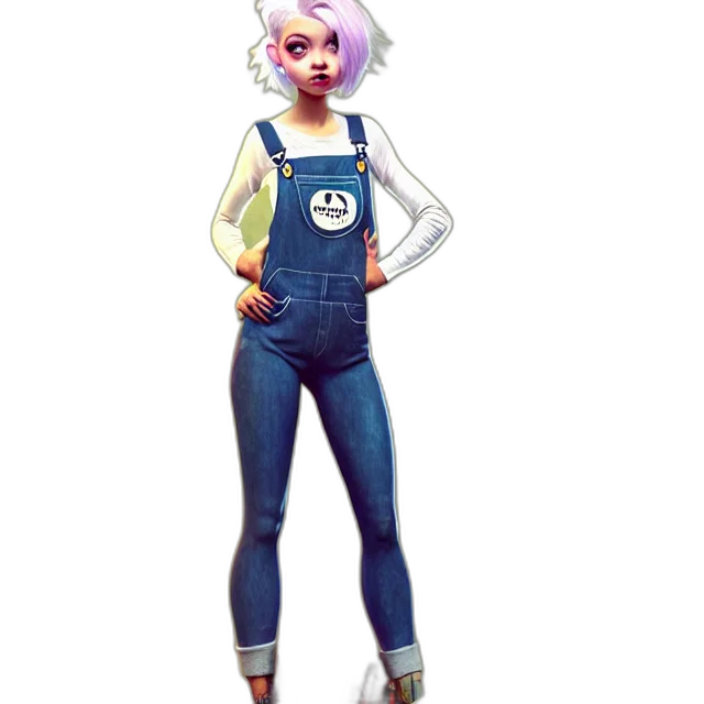 staff, concept art, 3d render, cartoon transparent PNG cut-out