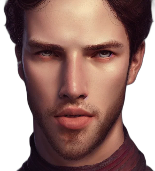 face, photorealistic, fantasy art, concept art transparent PNG cut-out