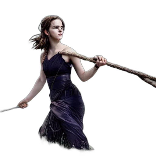 sword, staff, weapon, dress transparent PNG cut-out