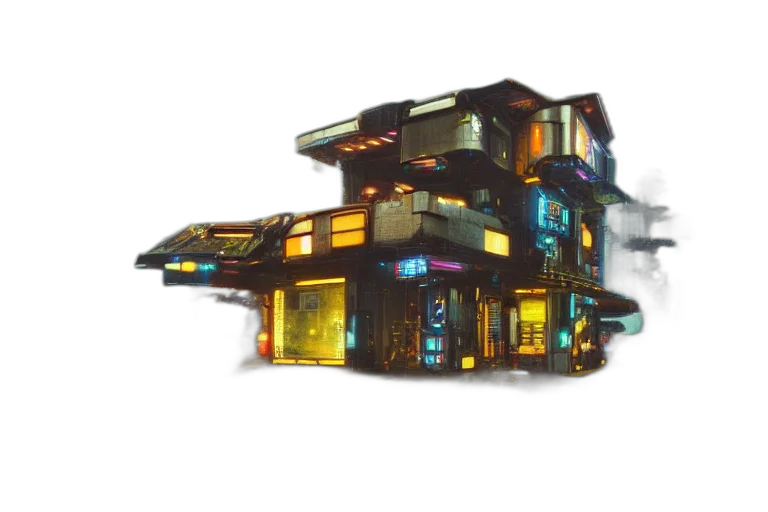 building, furniture, robot, jewelry transparent PNG cut-out