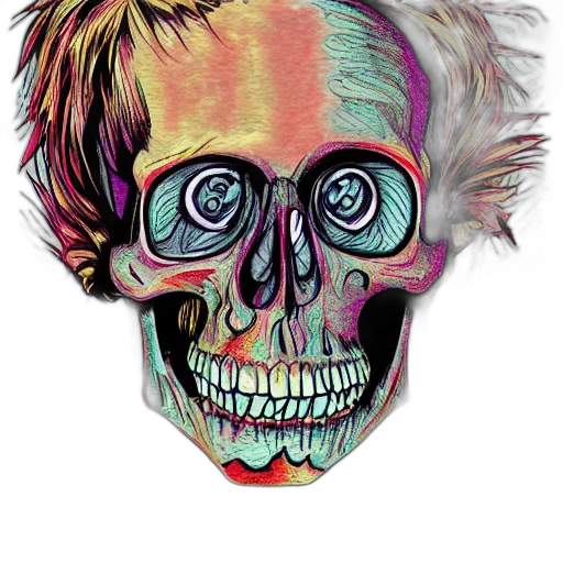 mask, face, jacket, watercolor transparent PNG cut-out