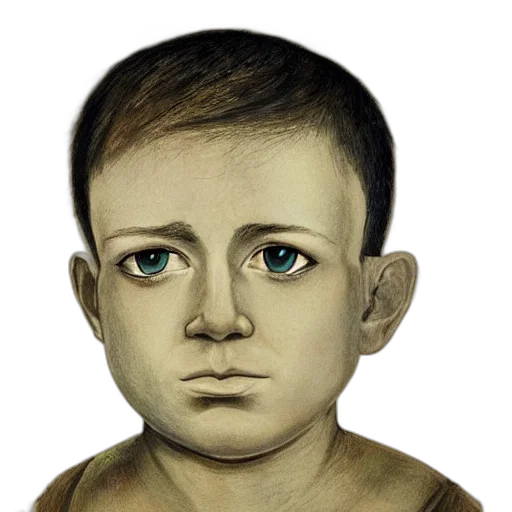 face, mask, photorealistic, oil painting transparent PNG cut-out