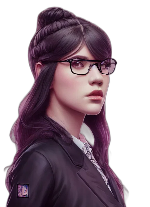 face, photorealistic, fantasy art, concept art transparent PNG cut-out