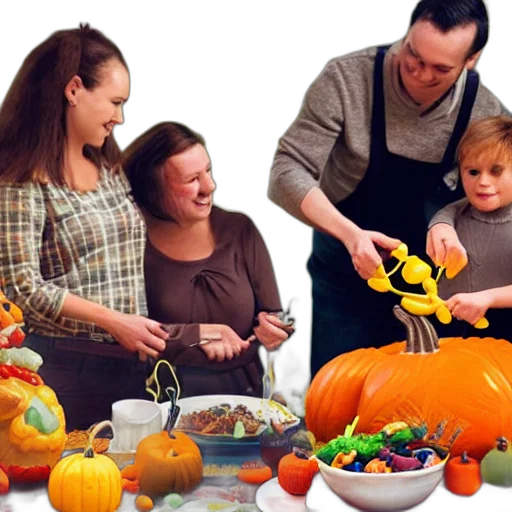 photorealistic, family, balloon, animals transparent PNG cut-out
