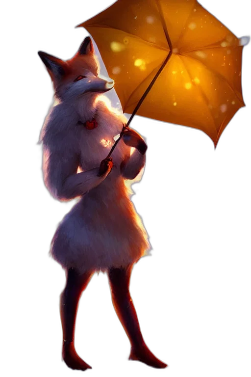 umbrella, staff, dress, animal transparent PNG cut-out