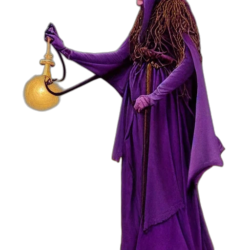 staff, dress, jewelry, mask transparent PNG cut-out