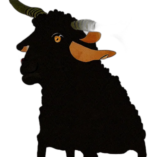 animal, staff, mask, hat transparent PNG cut-out