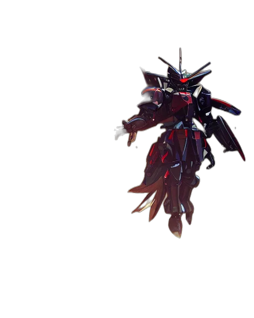 robot, weapon, staff, dragon transparent PNG cut-out