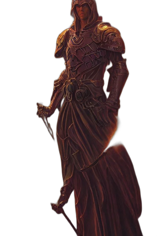 staff, sword, dragon, dress transparent PNG cut-out