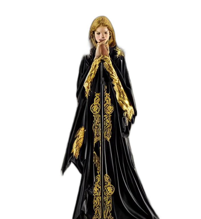 dress, concept art, fantasy art, 3d render transparent PNG cut-out