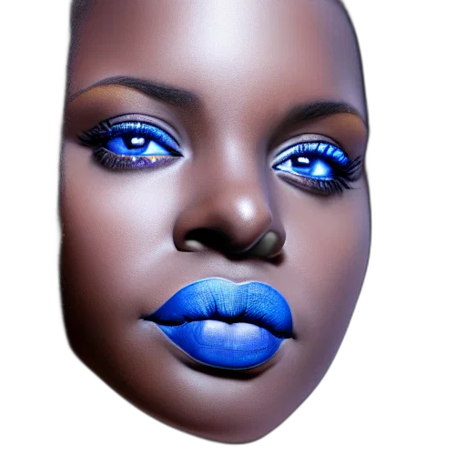 face, mask, jewelry, photorealistic transparent PNG cut-out