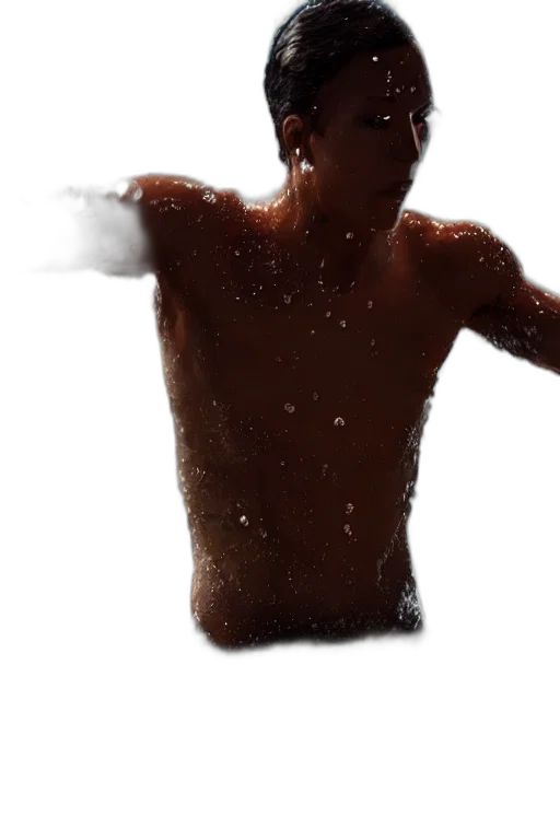 creature, photorealistic, 3d render, concept art transparent PNG cut-out