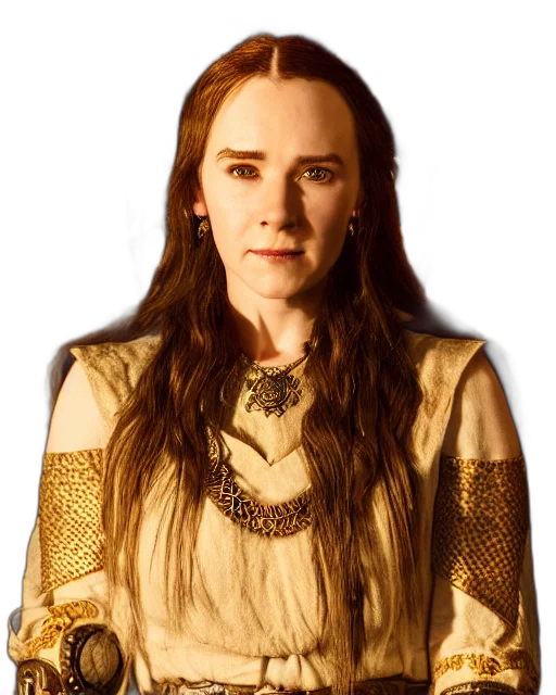 staff, dragon, face, dress transparent PNG cut-out