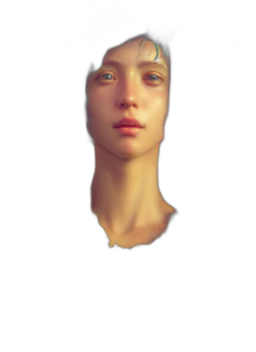 face, mask, robot, creature transparent PNG cut-out