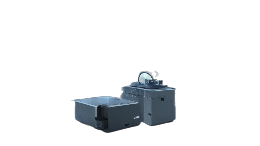robot, furniture, 3d render, beautiful transparent PNG cut-out