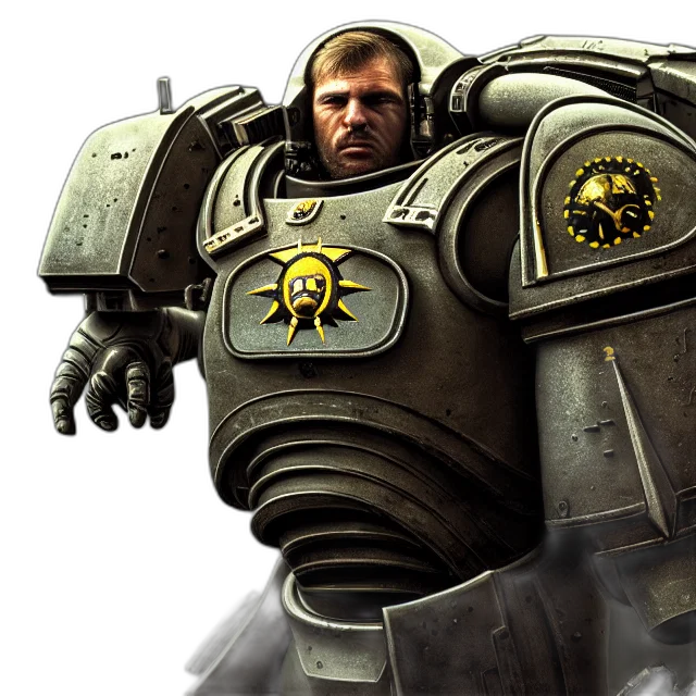 robot, weapon, face, concept art transparent PNG cut-out
