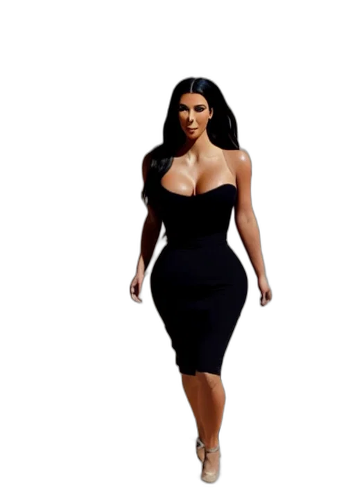 dress, 3d render, photorealistic, concept art transparent PNG cut-out