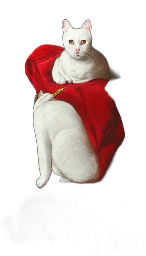 dress, animal, staff, hat transparent PNG cut-out