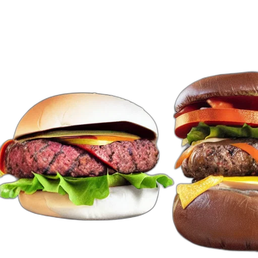 food, animal, photorealistic, 3d render transparent PNG cut-out