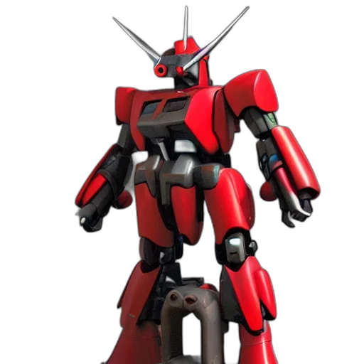 robot, weapon, 3d render, concept art transparent PNG cut-out