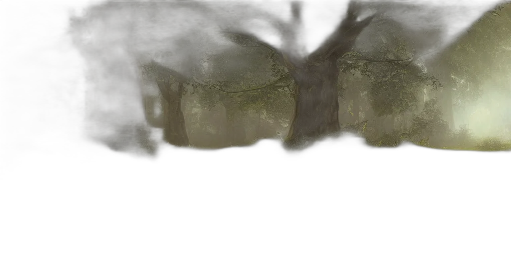 tree, mask, face, creature transparent PNG cut-out