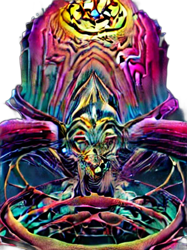 mask, creature, crown, face transparent PNG cut-out