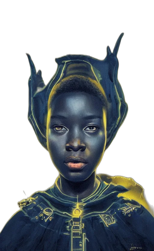 mask, face, crown, creature transparent PNG cut-out