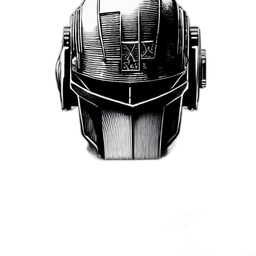 mask, robot, face, hat transparent PNG cut-out