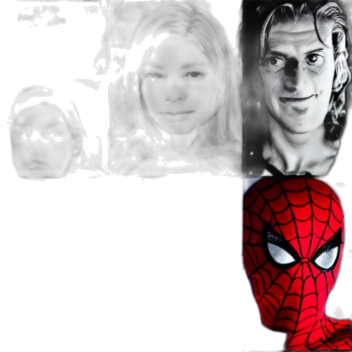mask, face, comic book art, photorealistic transparent PNG cut-out
