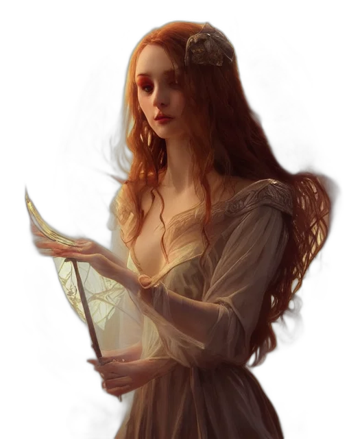 dress, crown, sword, jewelry transparent PNG cut-out