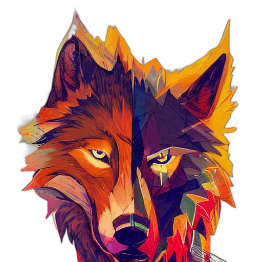 jacket, animal, face, mask transparent PNG cut-out
