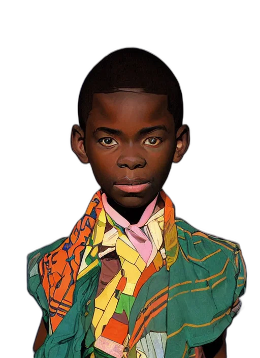 jacket, face, cartoon, photorealistic transparent PNG cut-out