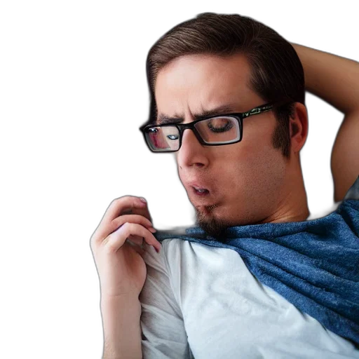staff, face, hair, mask transparent PNG cut-out