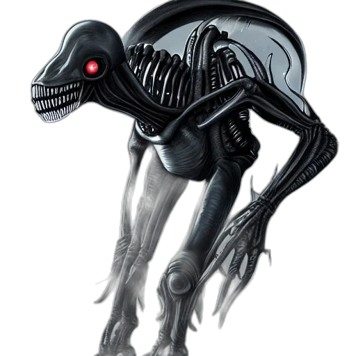 creature, robot, animal, dragon transparent PNG cut-out