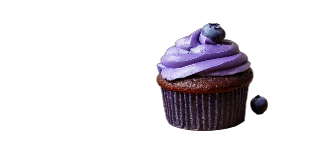 food, 3d render, photorealistic, blue transparent PNG cut-out