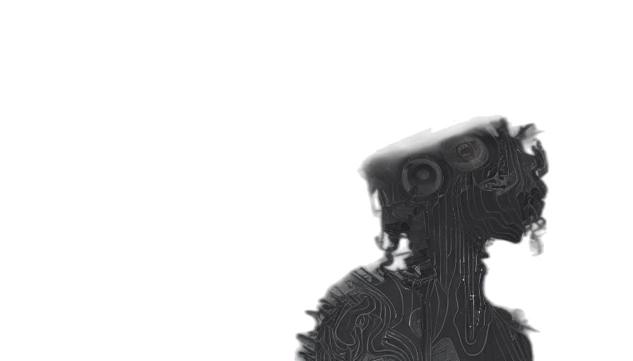 robot, mask, crown, face transparent PNG cut-out