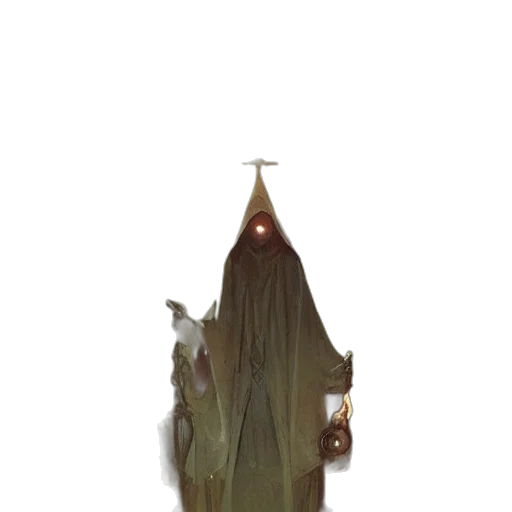 staff, crown, mask, creature transparent PNG cut-out