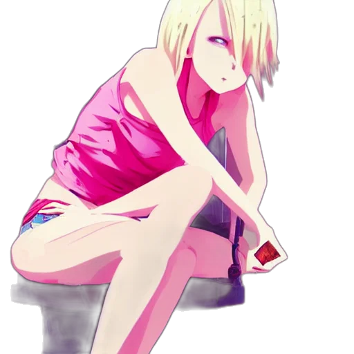 dress, robot, weapon, flower transparent PNG cut-out