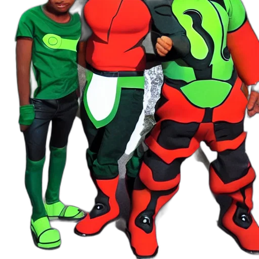 robot, jacket, creature, 3d render transparent PNG cut-out
